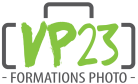 Logo VP23 - Formations photo - Cours photo - Stage Photo - Voyage photo - VP23 - Mickaël Bonnami Photographe