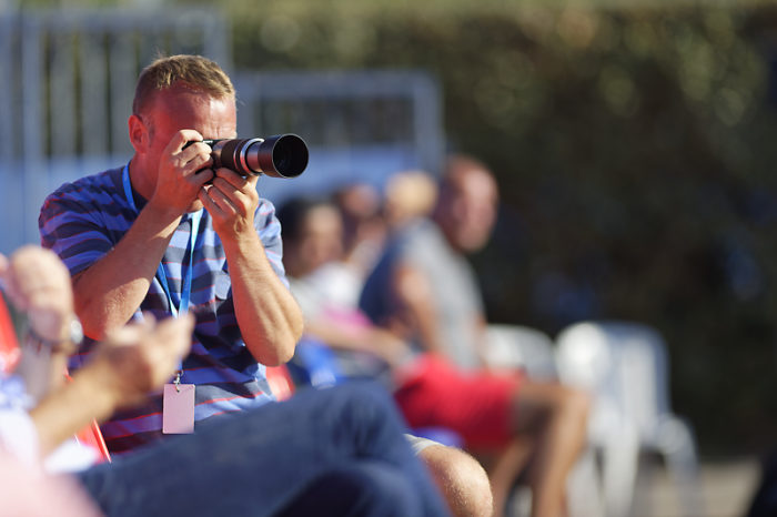 Romain - Élève VP23 en stage photo Tennis